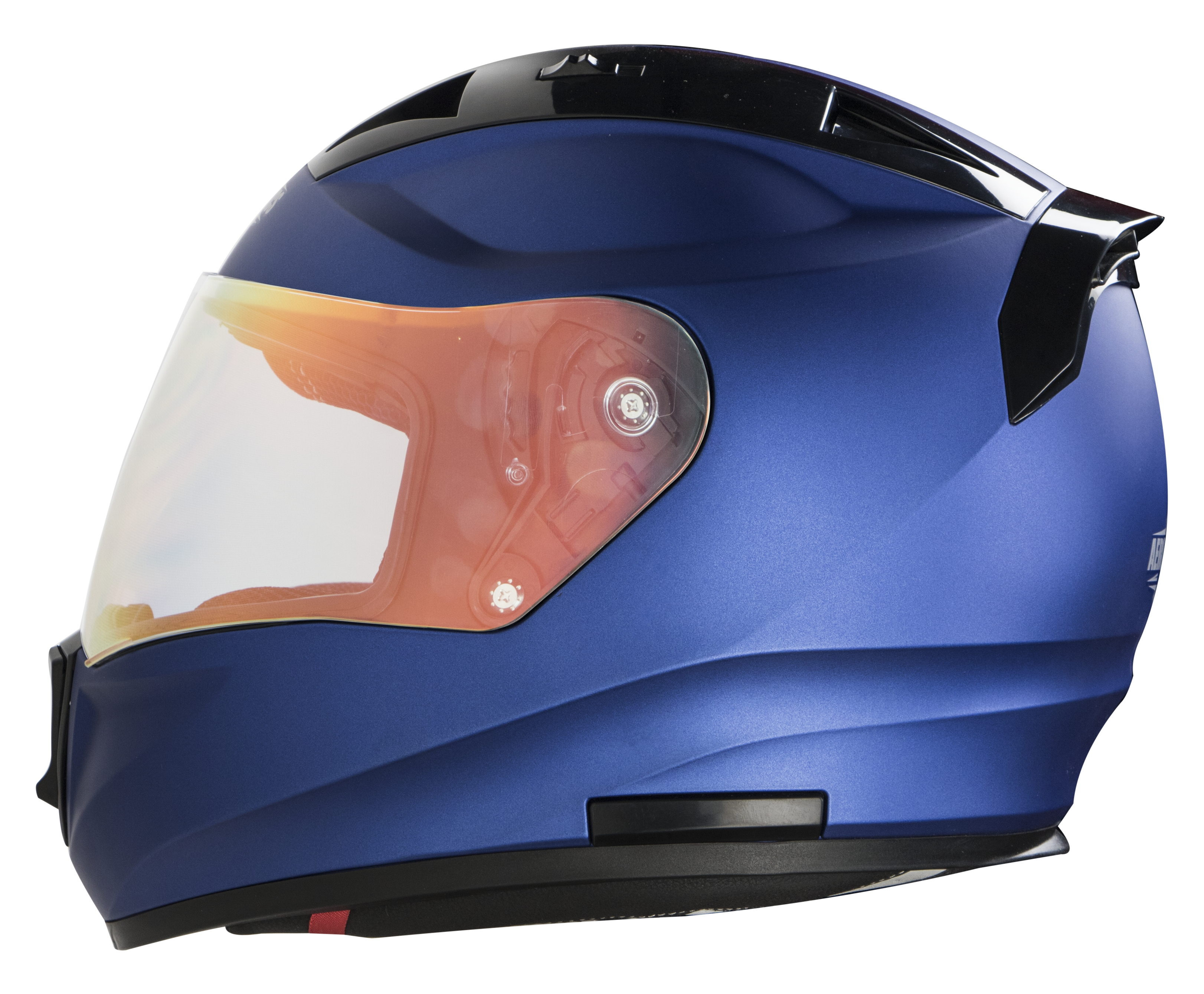 SA-1 Aeronautics Mat Y. Blue ( Fitted With Clear Visor Extra Gold Night Vision Visor Free)